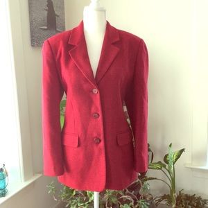 TALBOTS Italian wool blazer NWOT